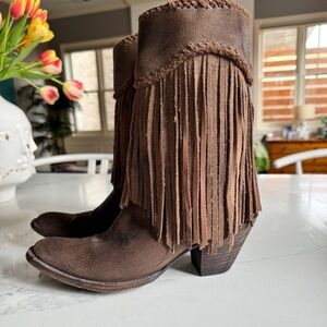 Stunning Old Gringo Cowboy Boots with Fringes - Barely Worn!